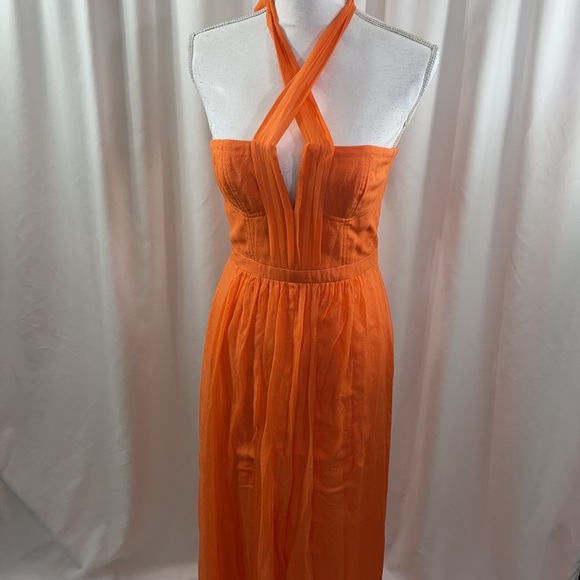 BCBG ORANGE DRESS - Picture 2 of 7